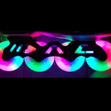 Kufun колеса для роликовых коньков роликовые коньки 8/комплект без подшипника светодиодный flint spark fire-stone 90A 72 мм 76 мм 80 мм