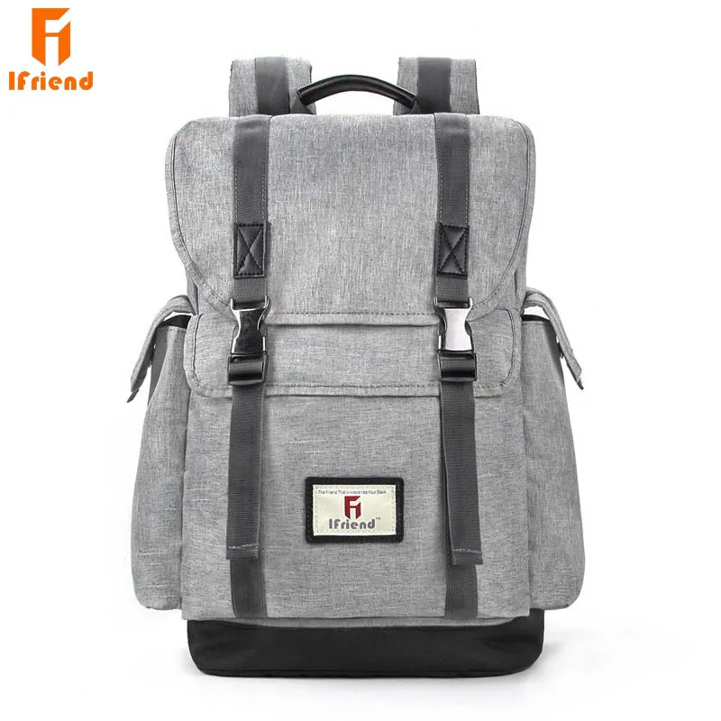 

Ifriend Waterproof Oxford High Quality Men Backpack Male Backpack Large Capacity School Bags Notebook Backpacks For Travel