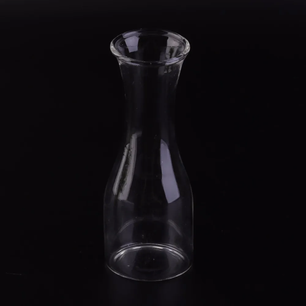 Useful Stylish Creative Home Decor Transparent Glass Hydroponic Vase Modern Fashion Dining Table Office Table Small Vase