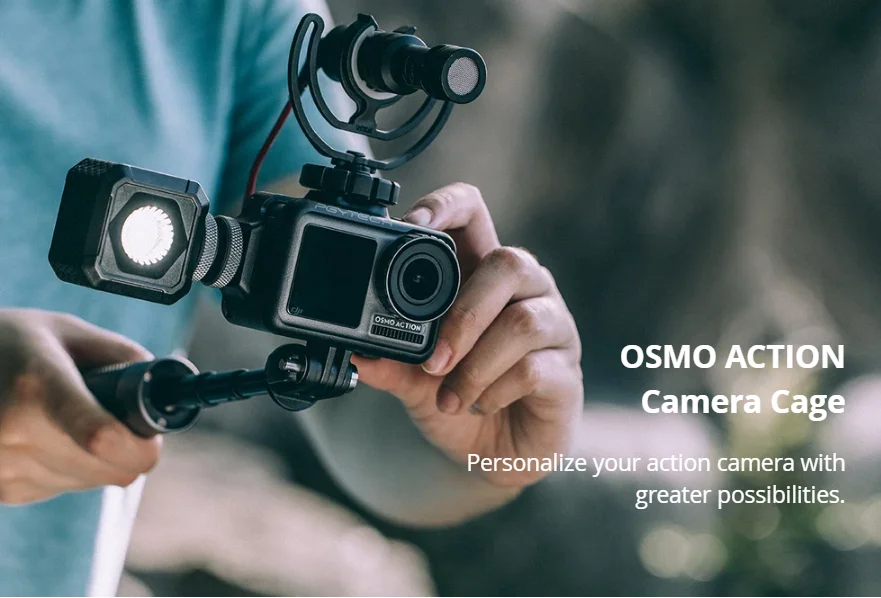 OSMO экшн Камера аксессуары клетка Рамка Кронштейн части для камера DJI