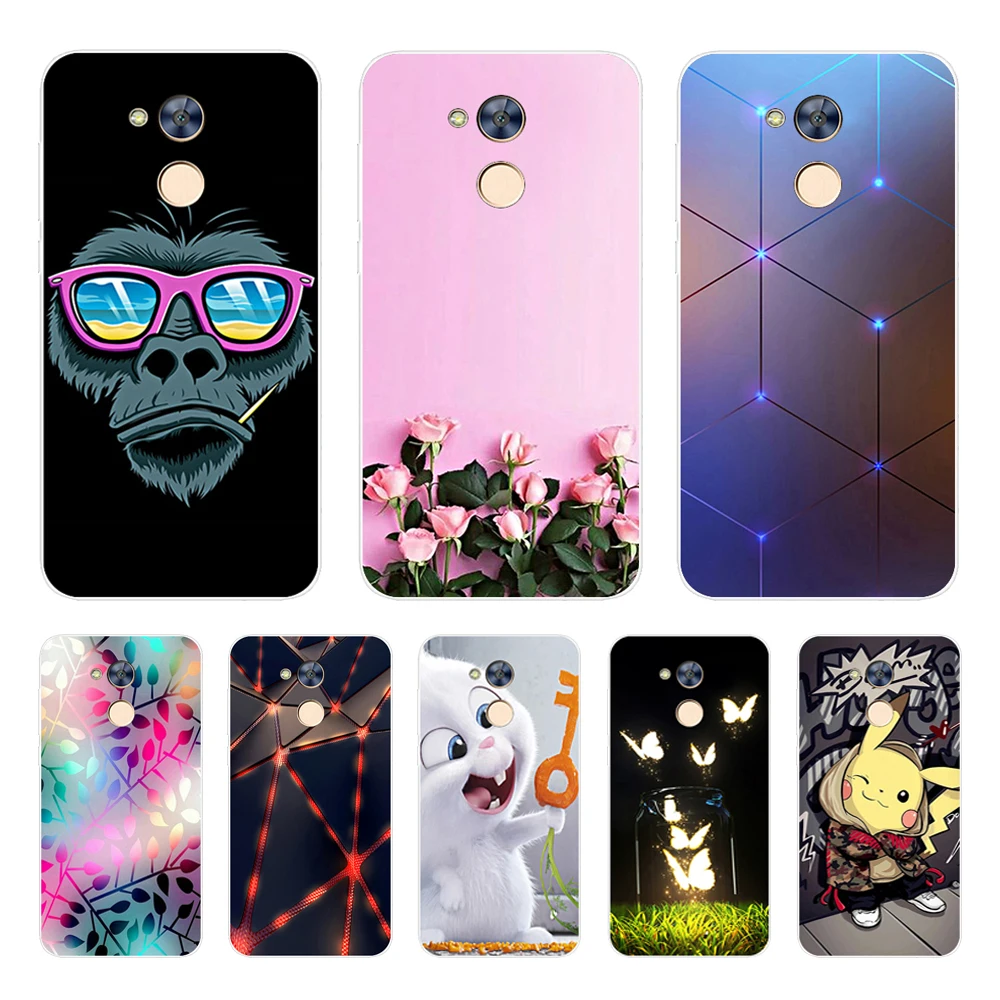 

Huawei Honor 6A Case Cover DLI-TL20 Funda Silicone Cover 5.0" Huawei Honor 6A Protective Back Cases Honor6A