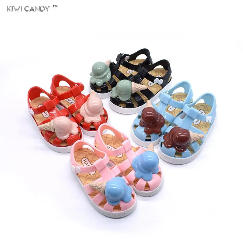 2017 summer kids shoes Girls boys Sandals ice cream shoes mini kids 4
