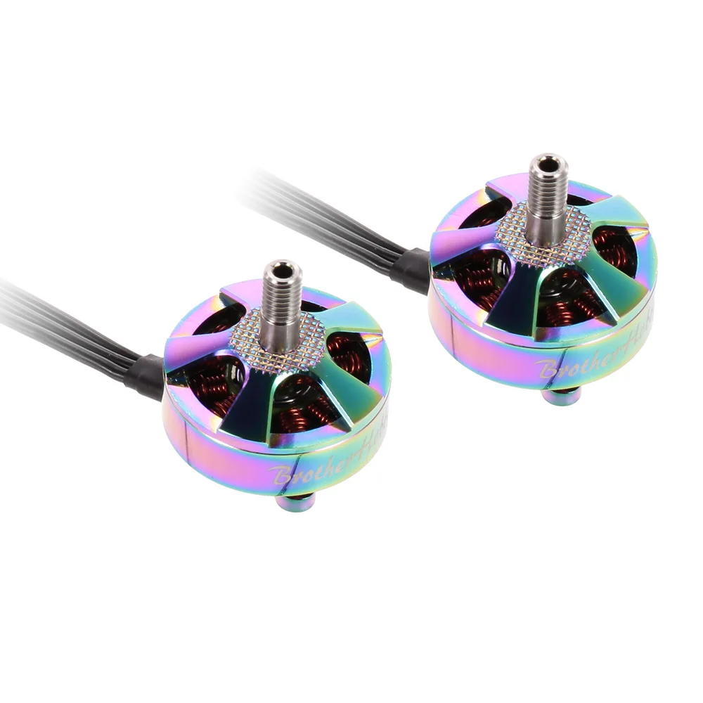 Бесщеточный двигатель 2 шт. FPV Returner R6 4 5S 2306 2450KV CW/CCW Для QAV220 250 RC гоночный