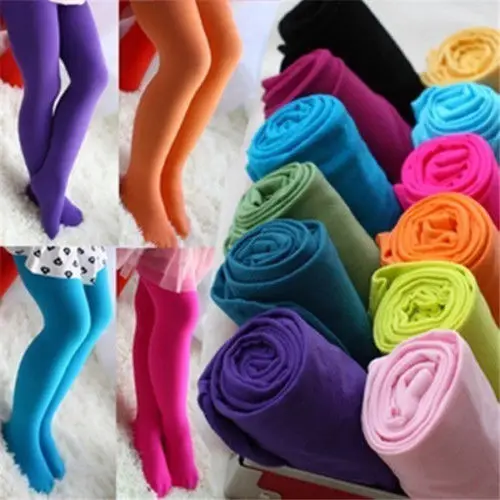 

GIRLS KIDS OPAQUE BALLET DANCE TIGHTS PANTYHOSE STOCKINGS VELET CHILDREN GIRL HOSIERY S M L
