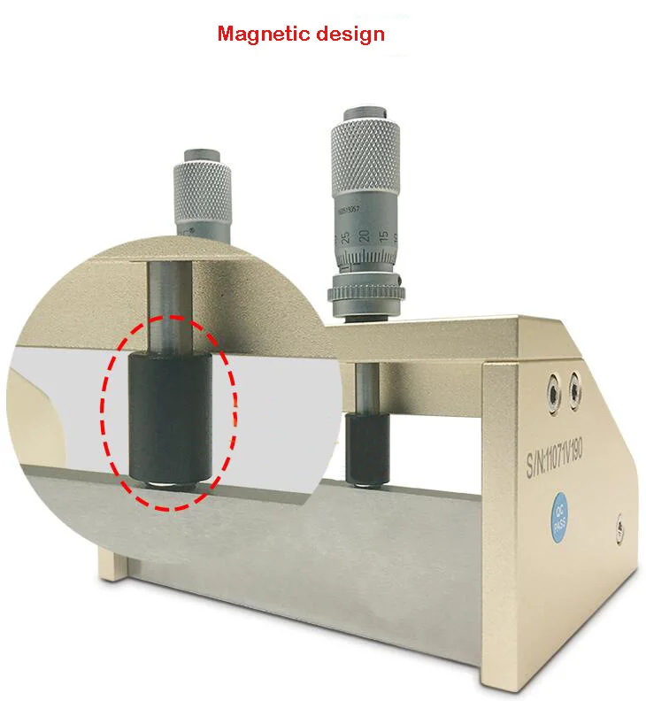 Высокоточный Регулируемый аппликатор для плёнки Coater ламинатор с магнитное притяжение скребок из нержавеющей стали