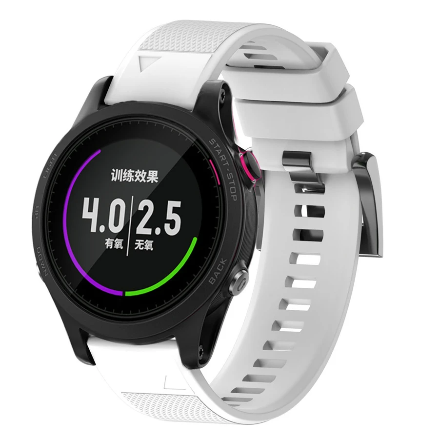 XBERSTAR ремешок для часов Ремешок для Garmin Fenix 5 легко подходит сменный ремешок для forerunner 935 gps часы силиконовый Easyfit браслет