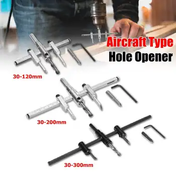 

Carpentry Hole Opener Cutter Aircraft Type Adjustable Reamer Bit Coated Drill Accessories Bits Hole Cutter