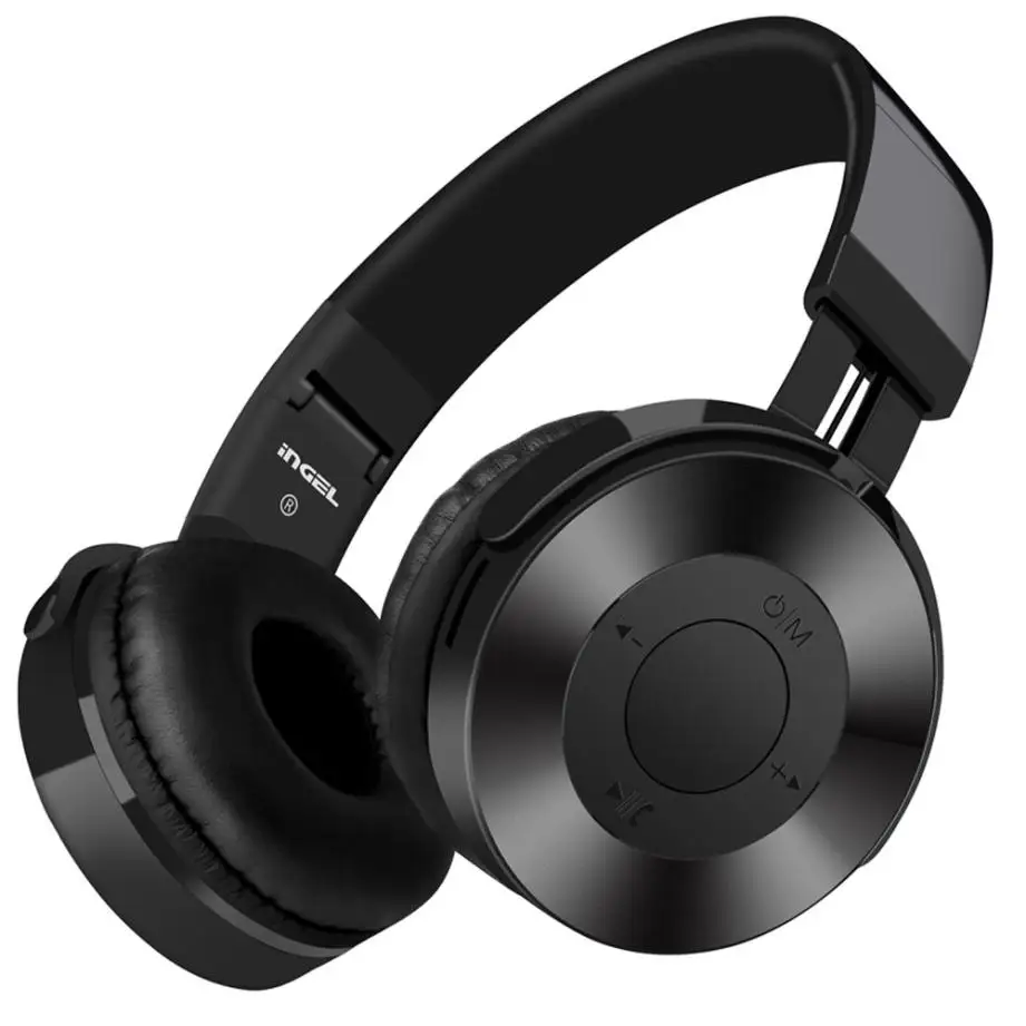 Bluetooth наушники через ухо Hi Fi стерео Беспроводная гарнитура с микрофоном TF карта FM