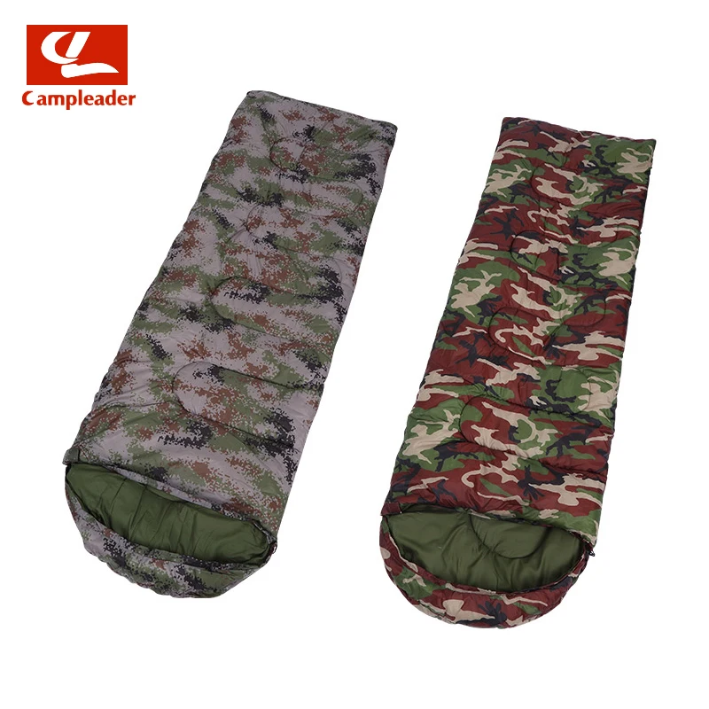 

Outdoor Warm Camouflage Sleeping Bag Mountaineering Camping Adult Office Lunch Break Spring and Summer Tent Sleeping Bag CL221