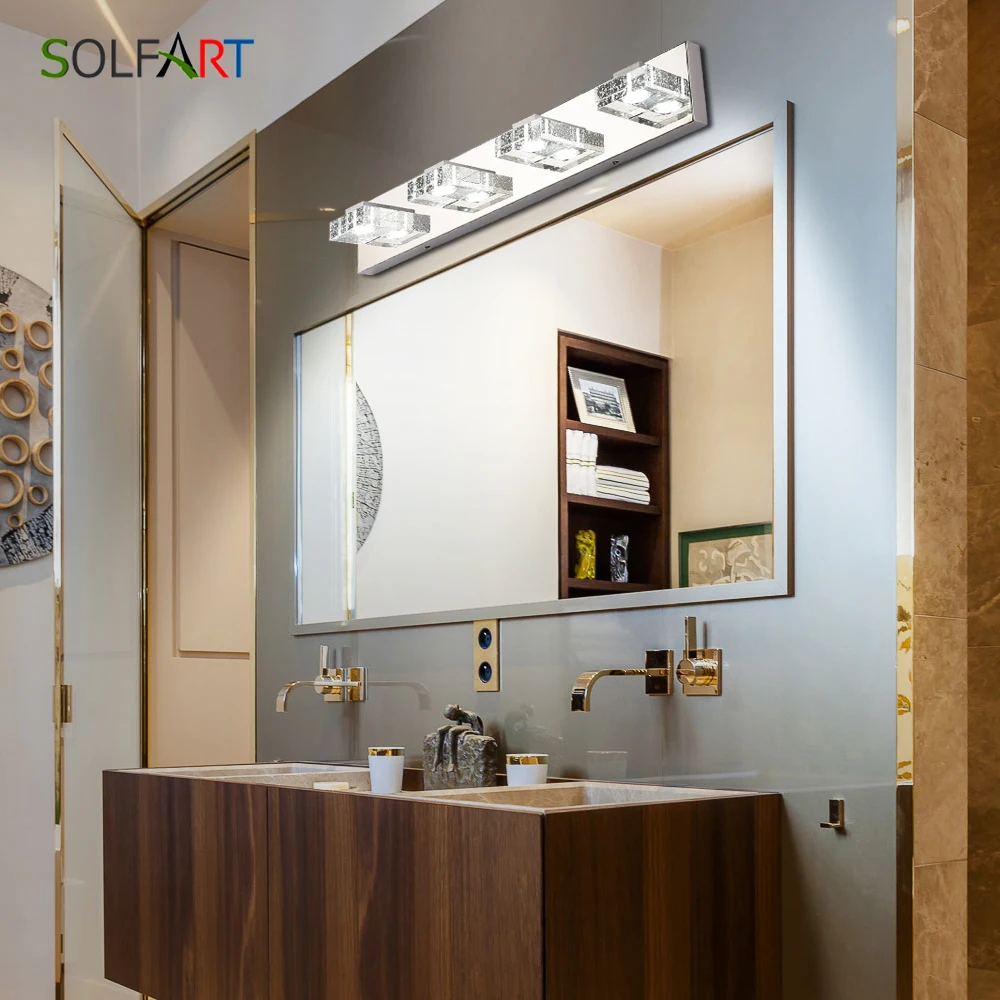 الحديثة جدار الحمام الغرور أضواء الشمعدان مصباح غرفة النوم الحمام الغرور أضواء Luminaria الصناعية Abajur بريقا الحديثة جدار الحمام الغرور أضواء الشمعدان مصباح غرفة النوم الحمام الغرور أضواء Luminaria الصناعية Abajur بريقا