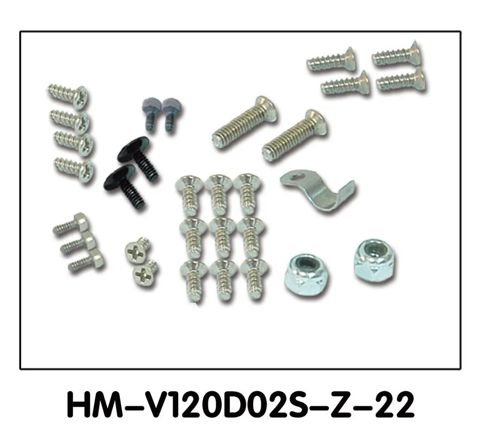 

Walkera NEW V120D02S Parts HM-V120D02S-Z-22 Screw set