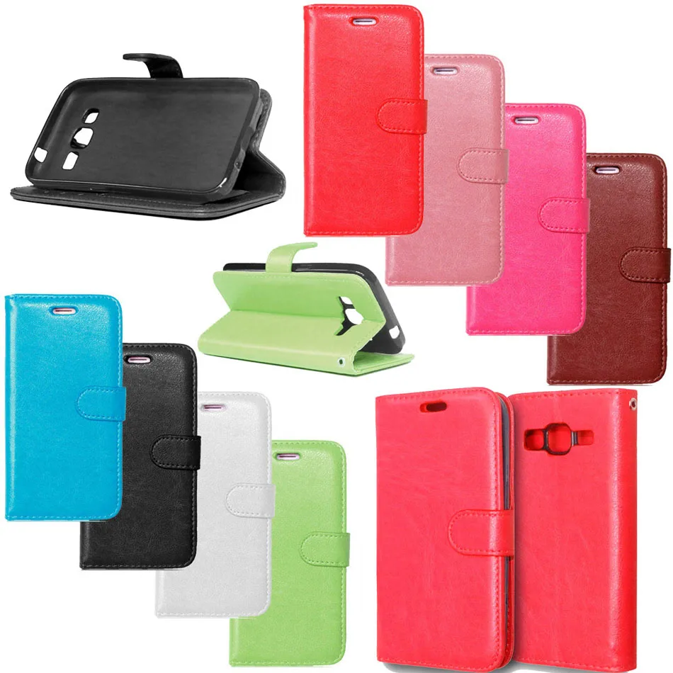 

$ Case For Samsung Galaxy Core Prime G360 G360H G360F Luxury Wallet Leather Flip Cover For Coque Samsung Galaxy Core Prime G360