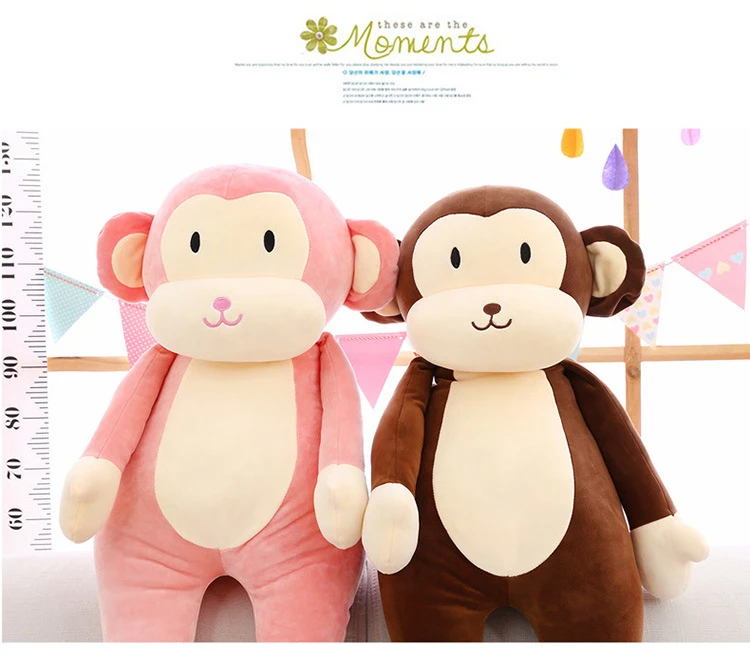 small stuffed monkey toy