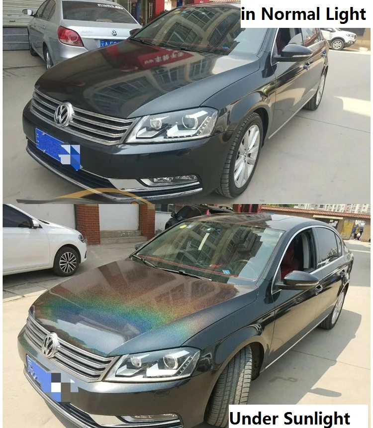 Блестящая черная защитная пленка для кузова автомобиля 2 шт. 50*150 см| |