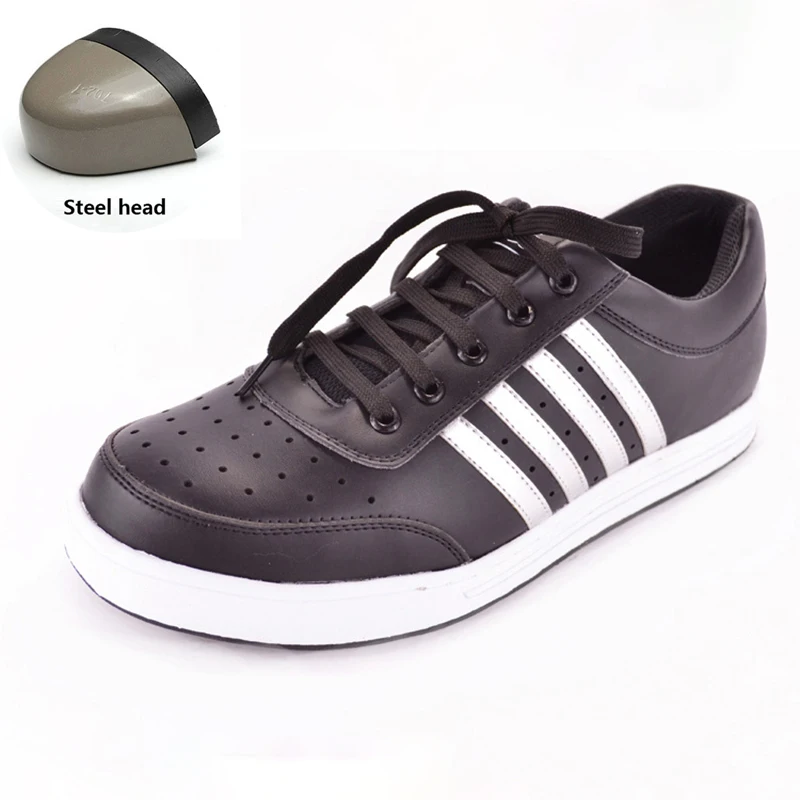 

Men Steel Toe Cap Work Safety Shoes Construction Women Breathable Male Puncture Proof Shoes Plus Size 36 46