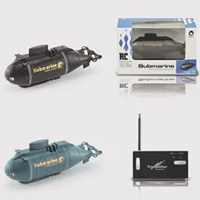 Мини-субмарина с дистанционным управлением скорость гоночные лодки открытый приключения Pigboat модель подводная лодка 40 МГц дистанционное управление лодка игрушка подарок для детей