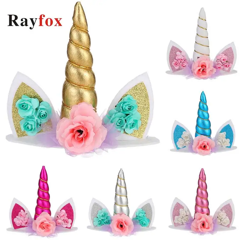 

Taoup Unicorn Party Supplies Cake Topper Unicorn Birthday Party Decor Baby Shower Unicorn Decor Unicornio Baby shower Supplies