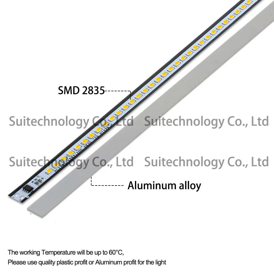 10 шт. AC220V Светодиодный светильник Теплый натуральный белый SMD2835 СВЕТОДИОДНЫЙ барный светильник s для DIY шкаф светильник коробка витрина потолочный светильник