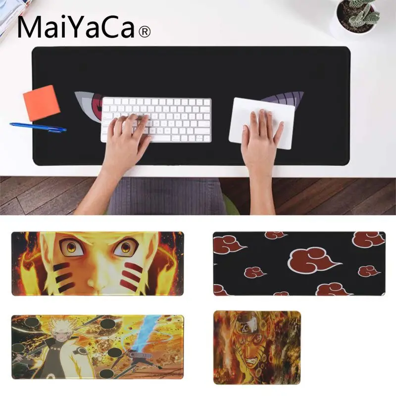 

MaiYaCa Non Slip PC Naruto Japan Anime Gaming Mousemats Pad To Mouse Notbook Computer Gaming mouse pad Keyboard Mouse Mats