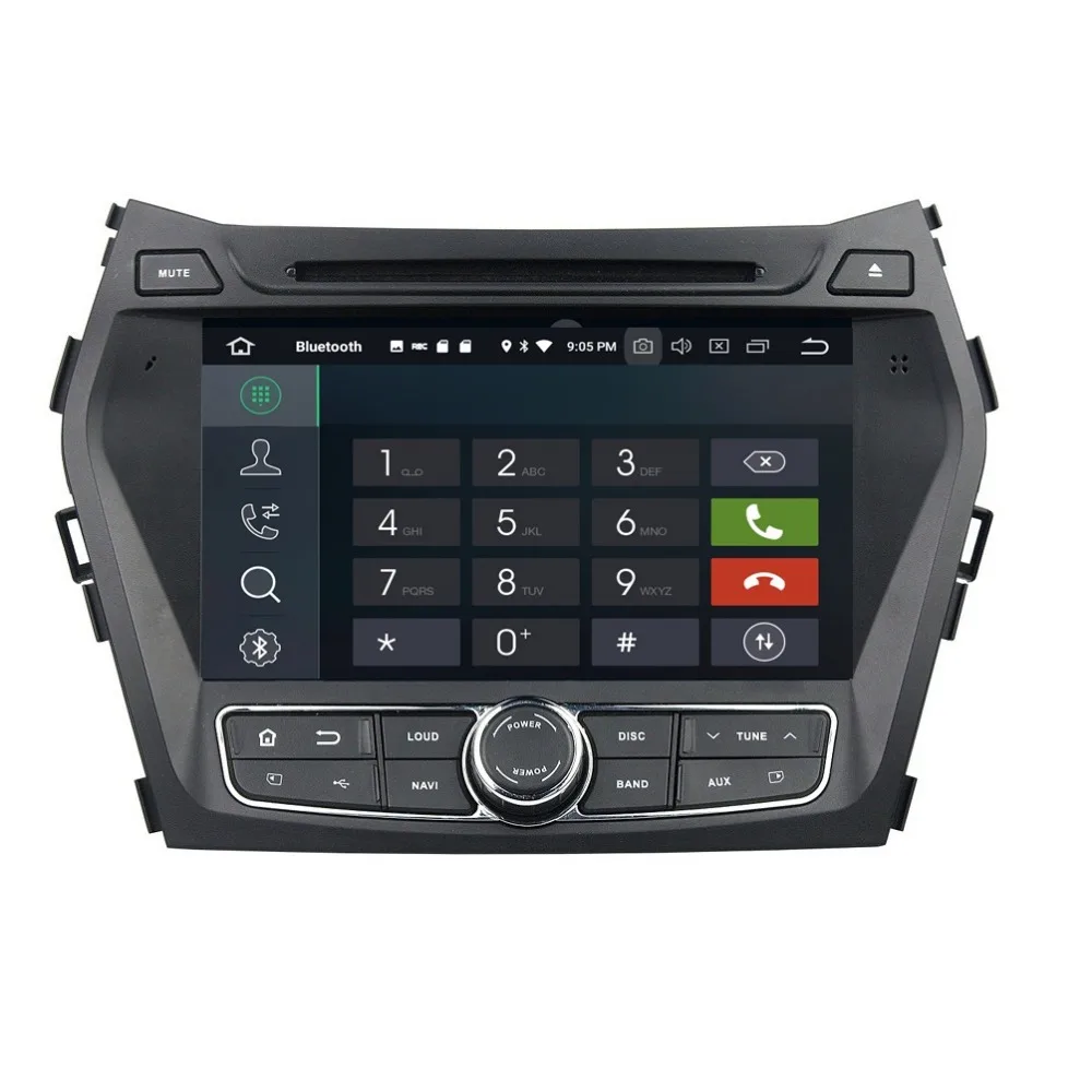 Top IPS Screen 4GB+32GB 8" Octa Core Android 8.0 Car DVD Player for Hyundai IX45 Santa Fe 2012-2014 Radio GPS WIFI Bluetooth USB DVR 8