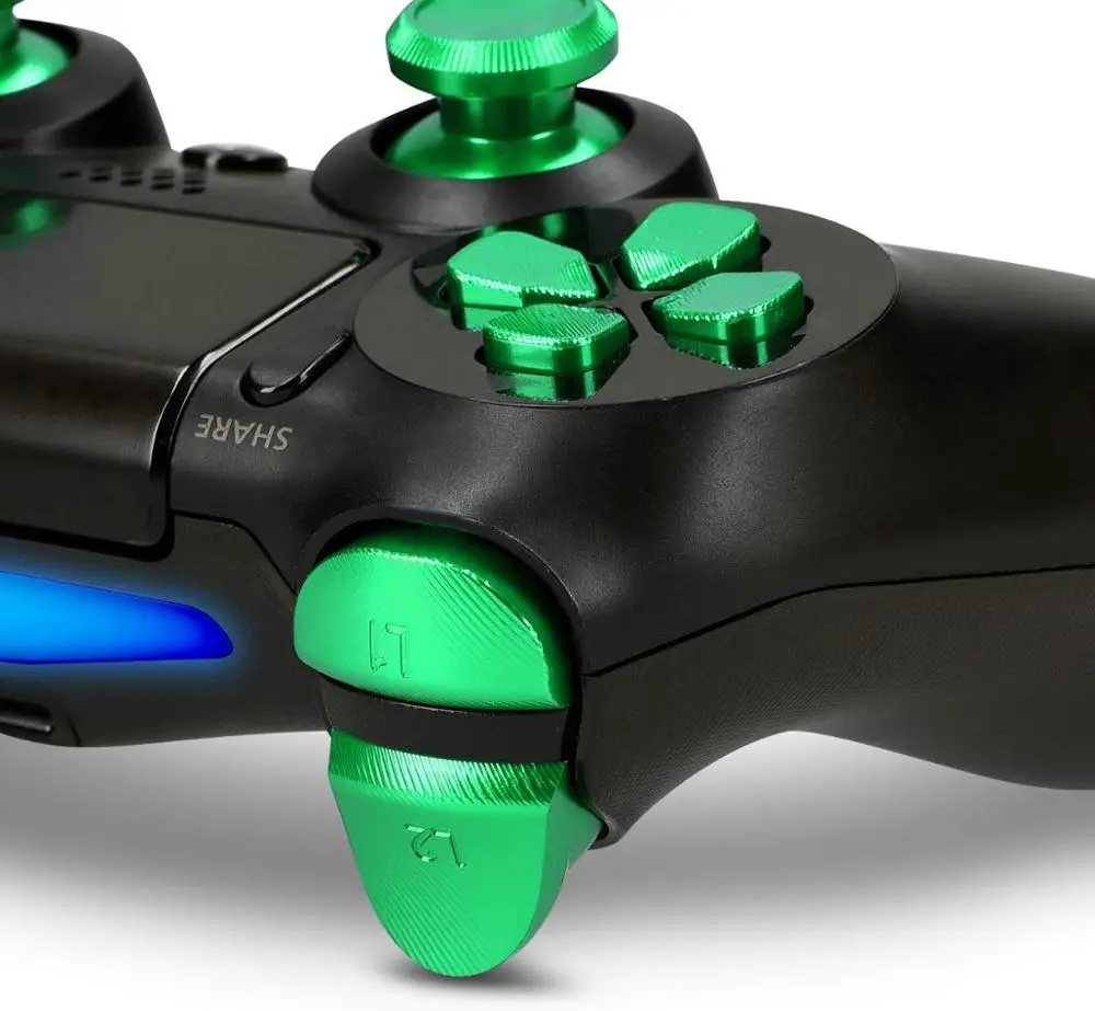 Кнопки триггера L1 R1 L2 R2 из алюминиевого сплава для PS4 Pro JDS 040 JDM 4 0 версия 2