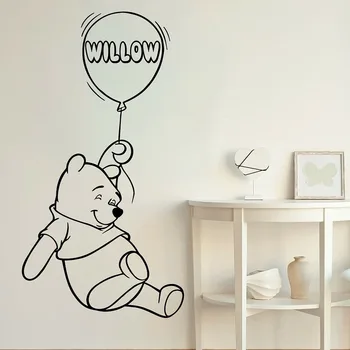 

Nursery Decor Winnie The Pooh Wall Sticker Quote Wall Decals Welcom Wall Ornament Pooh Bear House Stickers Teen Room Decal B576