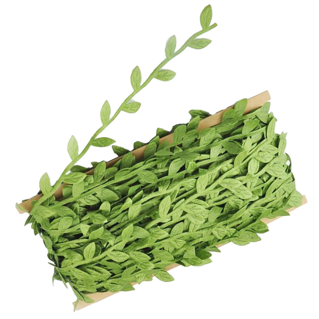 40 Meters Artificial Trailing Ivy Vine Leaf Greenery Garland Plants Foliage Flowers-Wedding Party Decorations