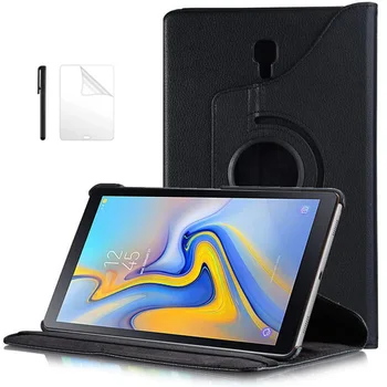 

2018 New 360 Rotating Smart Case For Samsung Galaxy Tab A 10.5 2018 SM-T590 T595 T597 cover for Samsung Tab A 10.5 case+Film+Pen
