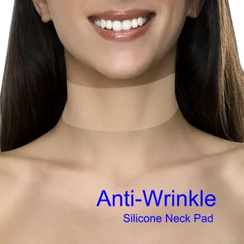 

Neck Care Pad Silicone Anti Wrinkle Aging Reusable Transparent Pads MSU99
