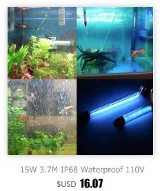61 светодиодный аквариумный подводная лампа аквариумный Аквариум завод DC 12 В светодиодный свет водонепроницаемый IP68 бар лампа освещение для аквариума