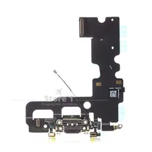 for iPhone 7 Original Genuine Charging Port Connector With Microphone and Signal Flex Cable for iPhone 7 4.7 inch 3 Colors