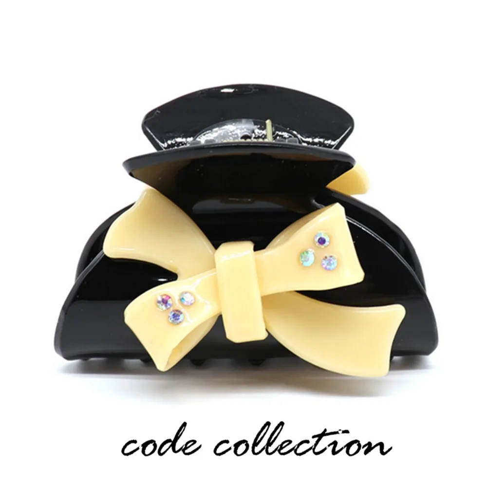 

NEW High Quality Flower Bowknot Elegant Hair Clip Claw Crystal Pearl For Women Girl Wedding Hair Jewelry Accessories Gift