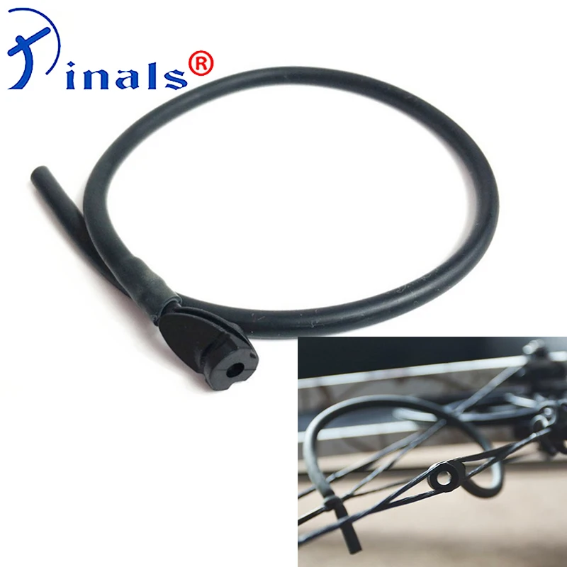 4 Pieces Archery Peep Sight With Silicone Rubber Tubing Hole Hunting