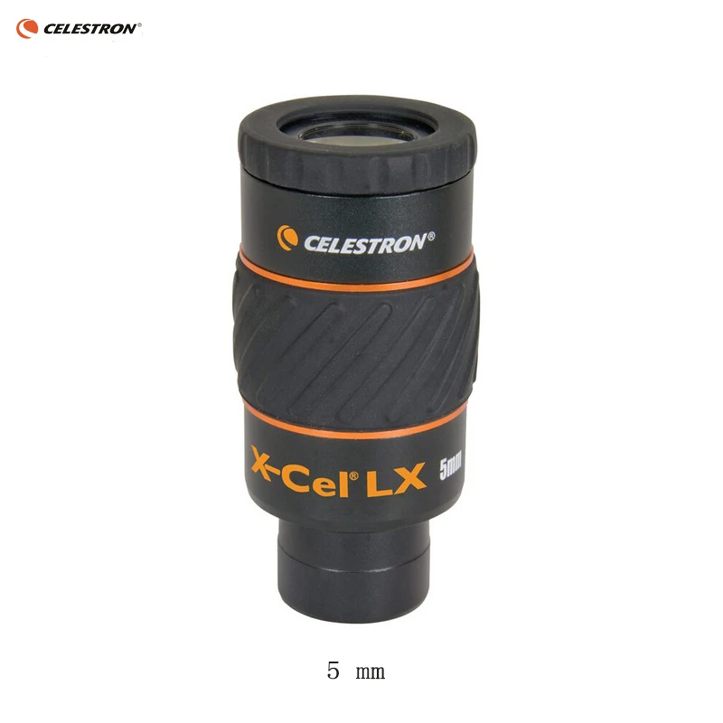 Окуляр Celestron X-CEL LX 2,3 мм 5 мм 7 мм 9 мм 12 мм 18 мм 25 мм широкоугольный телескоп 60 градусов планетарный окуляр туманности 1,25"