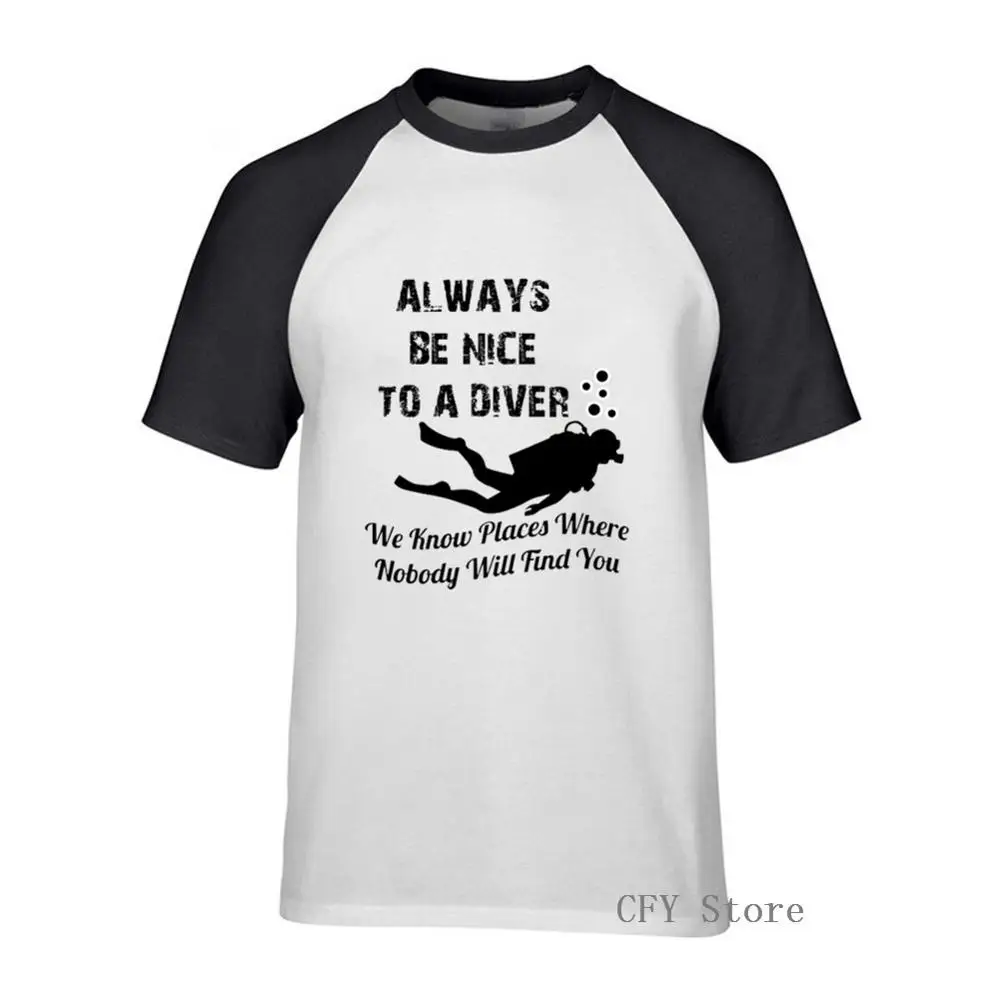 

Love Scuba Dive T Shirt Men XS-3XL Color diversified Short Sleeve fashion Custom XXXL Men's Dive Diver crew neck T Shirts