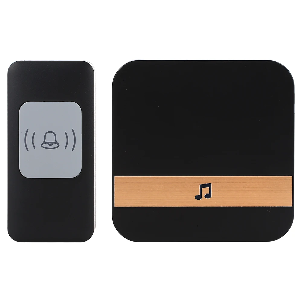 

Portable Smart Wireless Doorbell Waterproof Receiver 52 Songs 280M Receiving Distance US EU UK Plug Home Security