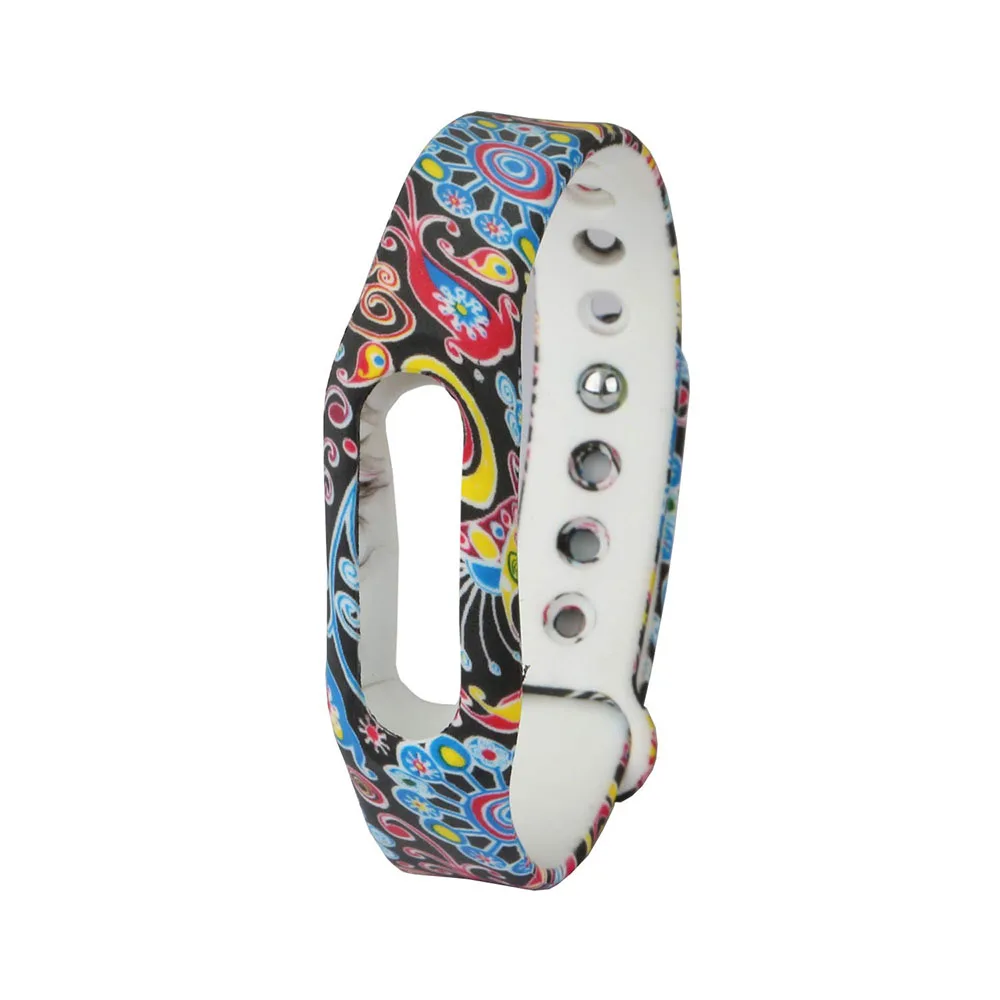 For MI Band 1 Wrist Strap Colorful Silicone Wrist Band Bracelet Wrist Strap For Xiaomi Miband Mi band 1 & 1S Smart Band (5)