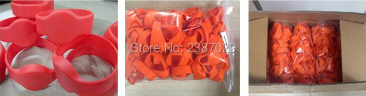 100Pcs/Lot Resuable 125KHZ ID Silicon Bracelet China Suppliers TK4100 Smart Tag RFID Silicon Wristband For Swimming Pool