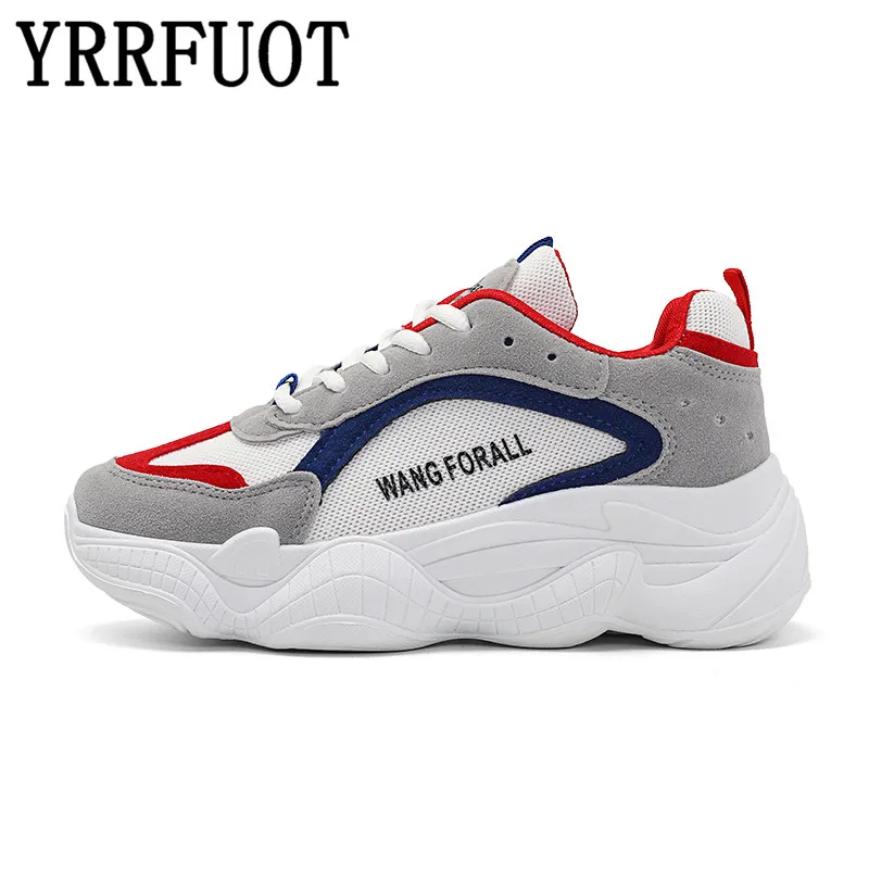 

YRRFUOT Casual Shoes For Women Air Mesh Rubber Solf Woman Fashion Sneaker Leisure Shoes Spring Zapatos Mujer Women Casual Shoes