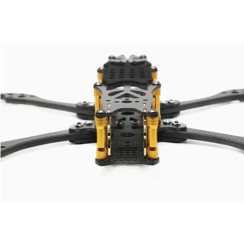 FLYWOO Mr. Croc Fiber 5 мм Arm-Gloden 225 мм 5 дюймов FPV frestyle Carbon Racing FPV Рама Комплект для RC Дрон мотор? Пропеллер