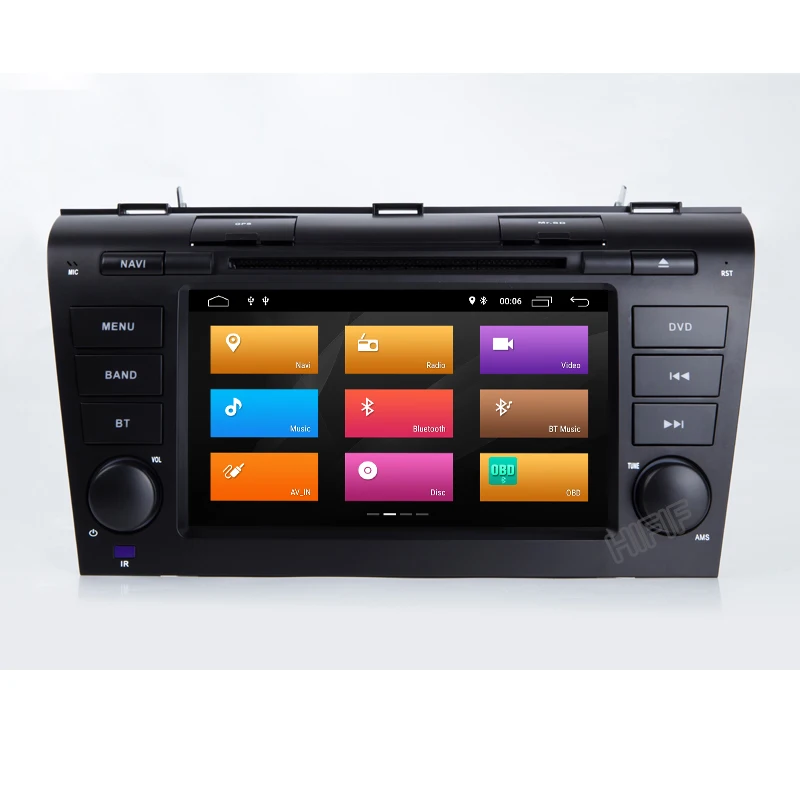 Perfect IPS 7" Touch Screen Car DVD Stereo Player FOR MAZDA3 MAZDA 3 2004 2005 2006 2007 2008 2009 Bluetooth Radio GPS Navigation System 1