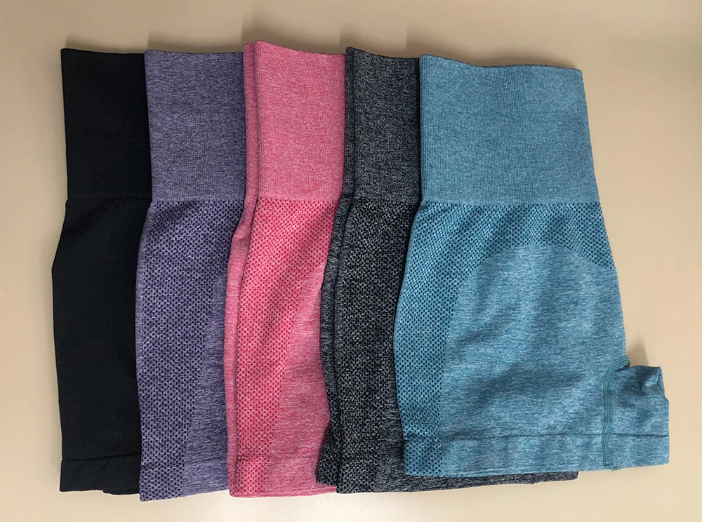 Women Gym Shorts High Waist Seamless Sport Yoga Shorts Go dry Summer Running Shorts Sportswear Athletic Push Up Fitness Shorts