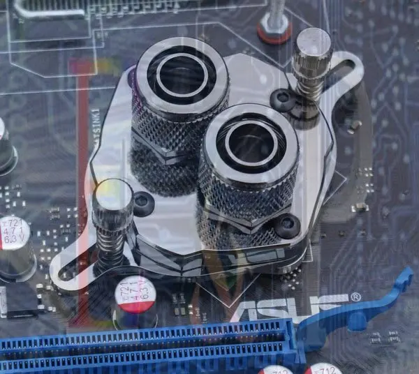 North bridge water block water cooling hole spacing 50 75mm PS3 water blockin Fans & Cooling