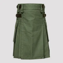 Puimentiua шотландская Мужская однотонная Классическая Ретро традиционная клетчатая средневековая карго индивидуальность шотландские килты клетчатый узор юбки