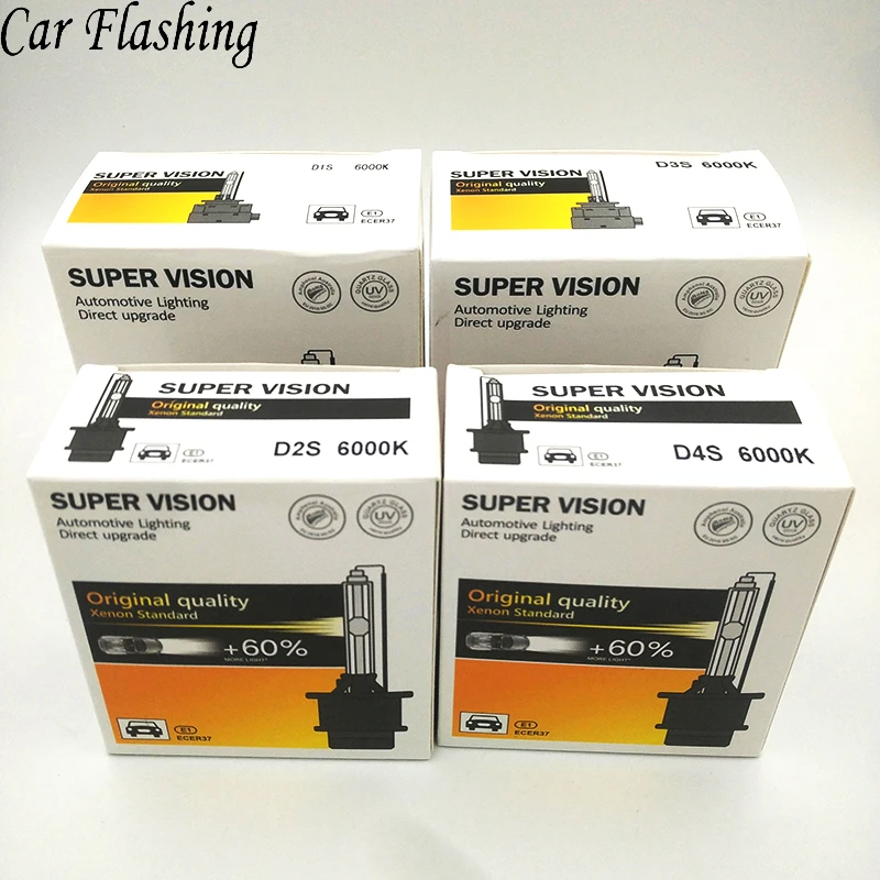Автомобильный Стайлинг 2 шт. 35 Вт ксеноновая HID лампа D1S D1R D2S D2R D3S D3R D4S D4R комплект
