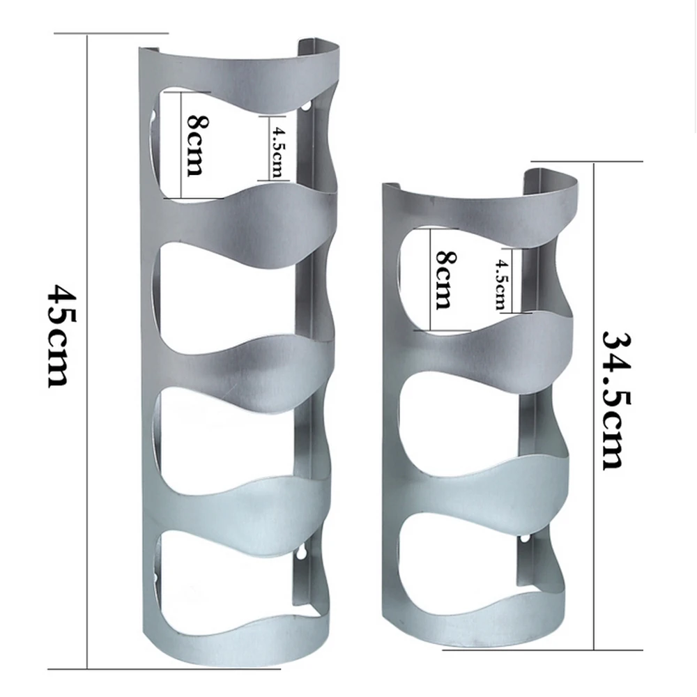 High Quality Stainless Steel 3 Bottles Wine Rack Wall Mounted Bar High Quality Stainless Steel 3 Bottles Wine Rack Wall Mounted Bar Holder Tools Free Shipping Bottle In Racks From Home Garden On