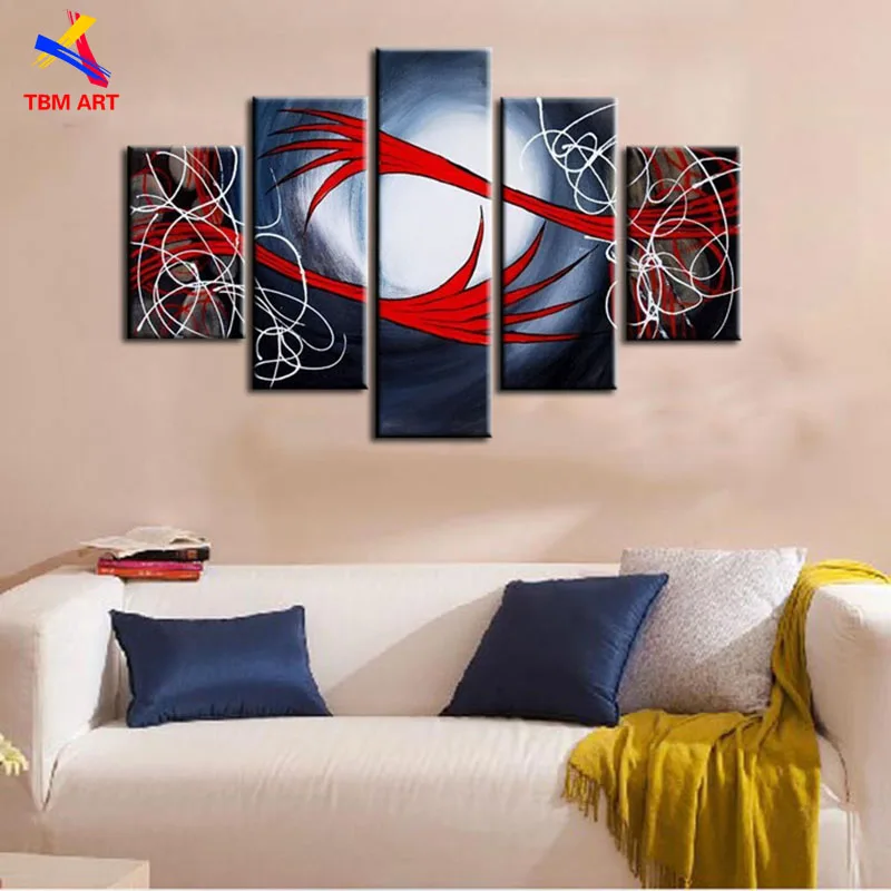 No stretch Handmade Modern Home Decor Abstract body oil painting art on canvas