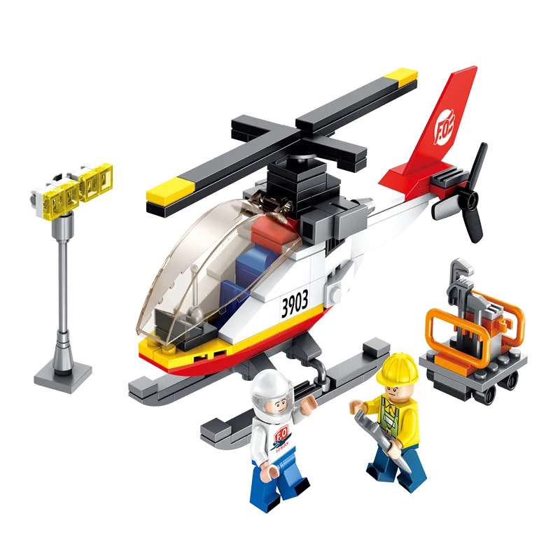 

LOZ Building Blocks Airport Series Miniature DIY Creative Toys for children gifts