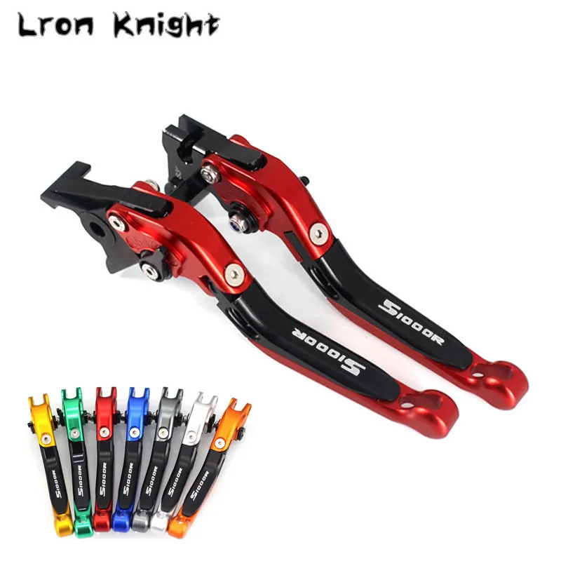 

For BMW S1000R S1000 R S 1000R 2014 Motorcycle Accessories Folding Extendable Brake Clutch Levers LOGO S1000R
