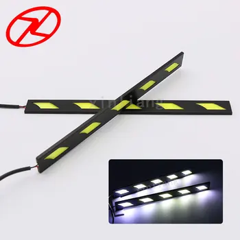 

2PCS Auto 17CM COB LED Daytime Running Light Fog Brake Lights Daylight LED DRL Parking Waterproof 12V Universal Car Styling